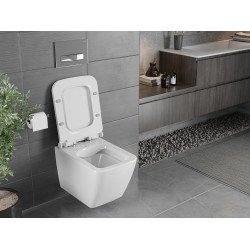 Mexen Vega wc Rimless  cu capac soft close  slim, duroplast,  alb - 30654000