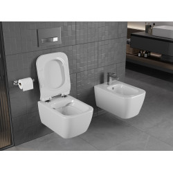 Mexen Stella wc Rimless  cu capac soft close  slim, duroplast,  alb - 30680800