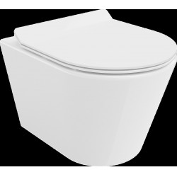 Mexen Rico wc Rimless  cu capac soft close  slim, duroplast,  alb - 30720100 Wc 467680 Mexen