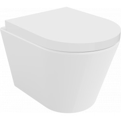Mexen Rico wc Rimless  cu capac soft close   greu , duroplast,  alb - 30720200 Wc 467680 Mexen