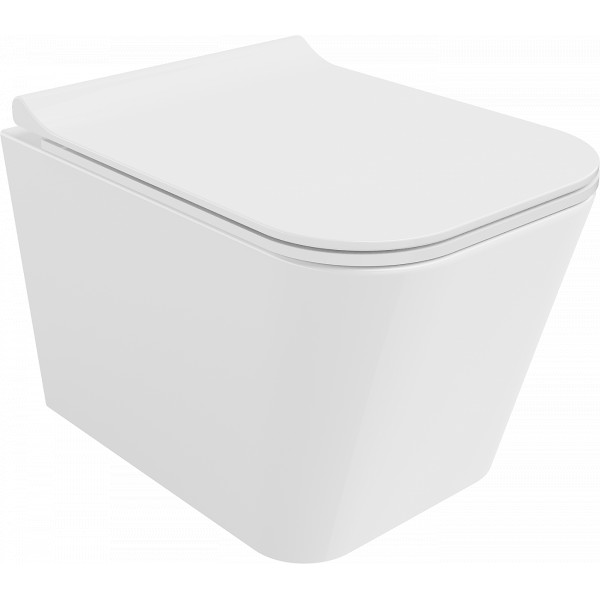 Mexen Teo wc Rimless  cu capac soft close  slim, duroplast,  alb - 30850700