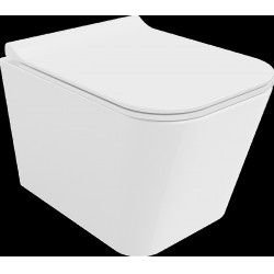 Mexen Teo wc Rimless  cu capac soft close  slim, duroplast,  alb - 30850700 Wc 467680 Mexen