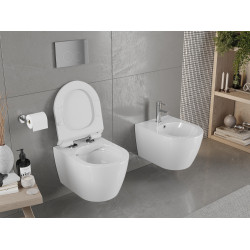 Mexen Carmen wc Rimless  cu capac soft close  slim, duroplast,  alb - 30880100