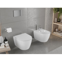 Mexen Carmen wc Rimless  cu capac soft close  slim, duroplast,  alb - 30880400