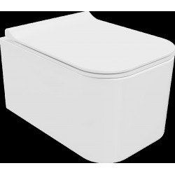 Mexen Elis wc Rimless  cu capac soft close  slim, duroplast,  alb - 30910700 Wc 467680 Mexen