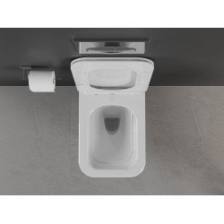 Mexen Cube wc Rimless  cu capac soft close  slim, duroplast,  alb - 30924000