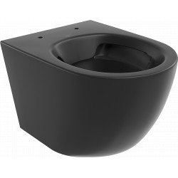 Mexen Lena wc Rimless,  negru mat - 3322XX85 Wc 467680 Mexen