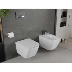 Mexen Madox wc Rimless  cu capac soft close  slim, duroplast,  alb - 30154000