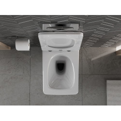 Mexen Vera wc Rimless  cu capac soft close  slim, duroplast,  alb - 30164000