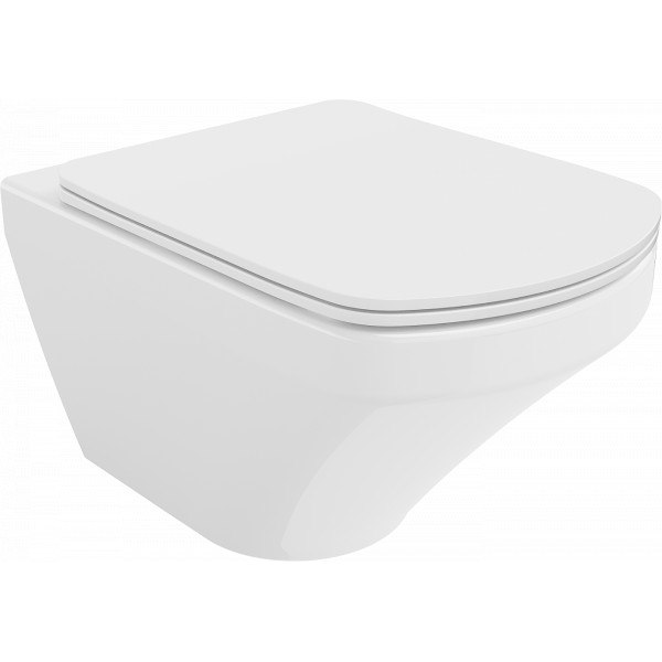 Mexen Vito wc Rimless  cu capac soft close  slim, duroplast,  alb - 30174000