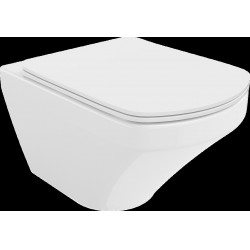 Mexen Vito wc Rimless  cu capac soft close  slim, duroplast,  alb - 30174000 Wc 467680 Mexen