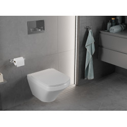 Mexen Vito wc Rimless  cu capac soft close  slim, duroplast,  alb - 30174000