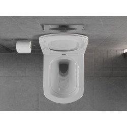 Mexen Vito wc Rimless  cu capac soft close  slim, duroplast,  alb - 30174000