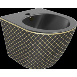 Mexen Lena bideu suspendat ,  negru mat/ auriu  auriu model de scar?  - 35224879 Bideu 467680 Mexen