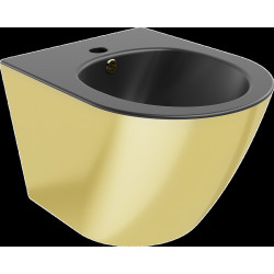 Mexen Lena bideu suspendat ,  negru mat/ auriu - 35224876 Bideu 467680 Mexen