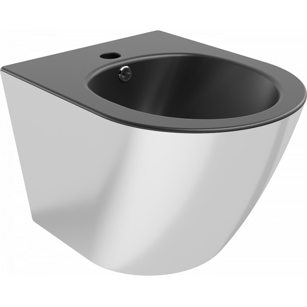 Mexen Lena bideu suspendat ,  negru mat/ argintiu  - 35224874