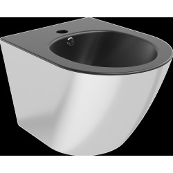 Mexen Lena bideu suspendat ,  negru mat/ argintiu  - 35224874 Bideu 467680 Mexen