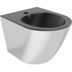 Mexen Lena bideu suspendat ,  negru mat/ argintiu  - 35224874 Bideu 467680 Mexen