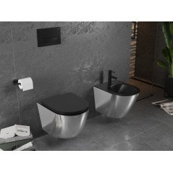 Mexen Lena bideu suspendat ,  negru mat/ argintiu  - 35224874