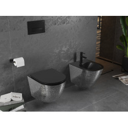 Mexen Lena bideu suspendat , negru mat/ argintiu   auriu model de linie  - 35224872