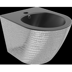 Mexen Lena bideu suspendat , negru mat/ argintiu   auriu model de linie  - 35224872 Bideu 467680 Mexen