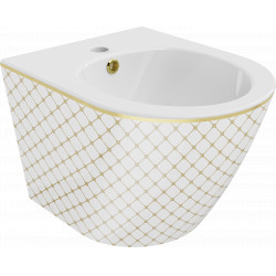 Mexen Lena bideu suspendat ,  alb/ auriu  auriu model de scar?  - 35224809 Bideu 467680 Mexen