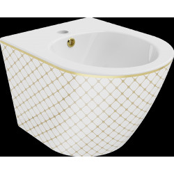 Mexen Lena bideu suspendat ,  alb/ auriu  auriu model de scar?  - 35224809 Bideu 467680 Mexen