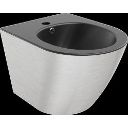 Mexen Lena bideu suspendat ,  negru mat/ argintiu  linie - 35224873