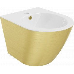 Mexen Lena bideu suspendat ,  alb/ auriu linie - 35224807 Bideu 467680 Mexen