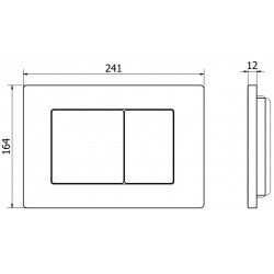 Mexen Fenix 03 clapeta , chrom  lucios  metal- 600311