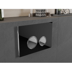 Mexen Fenix 06 clapeta , negru sticla - 600623