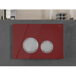 Mexen Fenix 06 clapeta , rosu  sticla- 600627