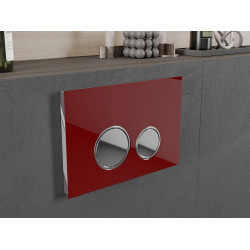 Mexen Fenix 06 clapeta , rosu  sticla- 600627