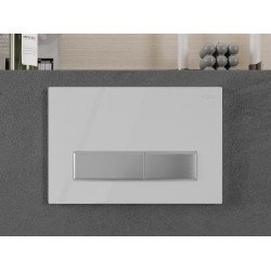 Mexen Fenix 09 clapeta , Alb /chrom  lucios - 600992