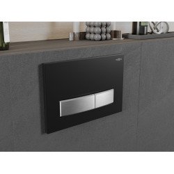 Mexen Fenix 09 clapeta , negru/chrom mat  - 600997