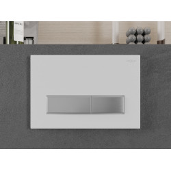 Mexen Fenix 09 clapeta , Alb /chrom mat  - 600929