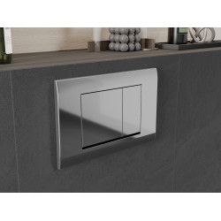 Mexen Fenix 01 clapeta , chrom  lucios - 600101