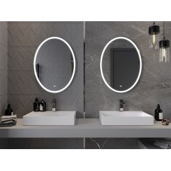 Mexen Elz  Oglinda de baie iluminata 60 x 80 cm, LED 6000K, cu dezaburire-9802-060-080-611-00