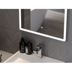 Mexen Navia  Oglinda de baie iluminata 60 x 80 cm, LED 6000K, cu dezaburire-9803-060-080-611-00