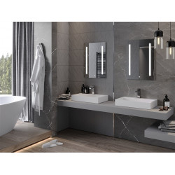 Mexen Remi  Oglinda de baie iluminata 50 x 70 cm, LED 6000K, cu dezaburire-9804-050-070-611-00 Led Oglinzi Baie 467680 Mexen