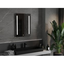 Mexen Remi  Oglinda de baie iluminata 60 x 80 cm, LED 6000K, cu dezaburire-9804-060-080-611-00