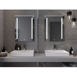 Mexen Remi  Oglinda de baie iluminata 60 x 80 cm, LED 6000K, cu dezaburire-9804-060-080-611-00
