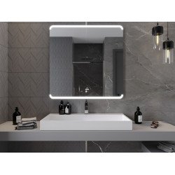 Mexen Nida  Oglinda de baie iluminata 100 x 100 cm, LED 6000K, cu dezaburire-9806-100-100-611-00