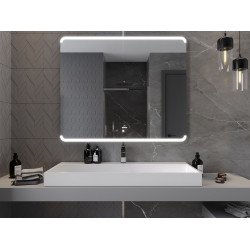 Mexen Nida  Oglinda de baie iluminata 120 x 100 cm, LED 6000K, cu dezaburire-9806-120-100-611-00