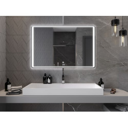 Mexen Zusa  Oglinda de baie iluminata 120 x 80 cm, LED 6000K, cu dezaburire-9808-120-080-611-00