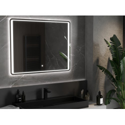 Mexen Zusa  Oglinda de baie iluminata 120 x 80 cm, LED 6000K, cu dezaburire-9808-120-080-611-00