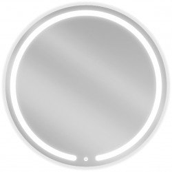 Mexen Rose  Oglinda de baie iluminata, rotunda 80 cm, LED 6000K, cu dezaburire-9810-080-080-611-00