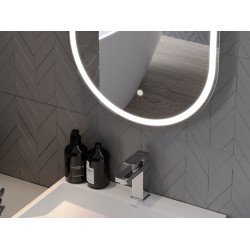 Mexen Bono  Oglinda de baie iluminata 55 x 155 cm, LED 6000K, cu dezaburire-9816-055-155-611-00