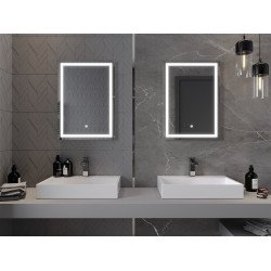 Mexen Miko  Oglinda de baie iluminata 50 x 70 cm, LED 6000K, cu dezaburire-9819-050-070-611-00