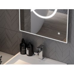 Mexen Koga  Oglinda de baie iluminata 50 x 70 cm, LED 6000K, cu dezaburire-9821-050-070-611-00